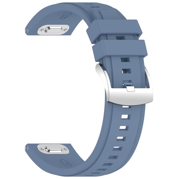 Klockarmband 22 mm Quick Release Silikon Blå