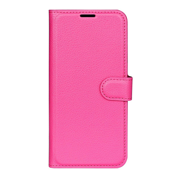 Xiaomi Redmi Note 14 4G Fodral Litchi Läder Rosa