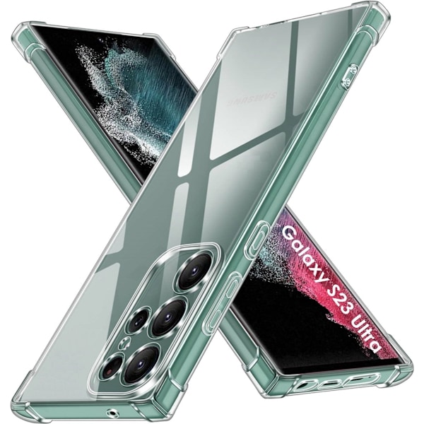 Samsung Galaxy S25 Ultra Shockproof TPU Transparent Skal