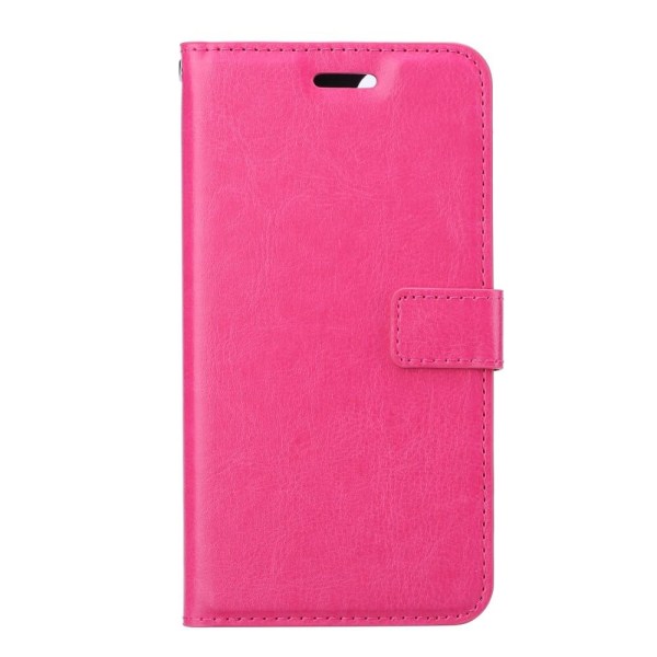 iPhone 12 Mini - Crazy Horse Fodral - Rosa Pink Rosa