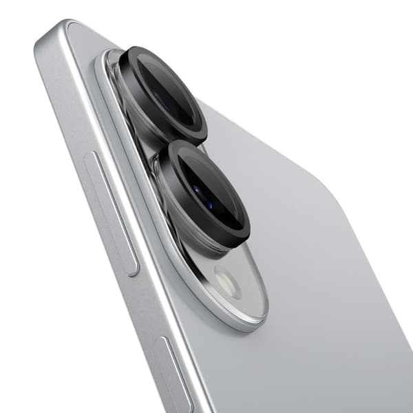 Spigen Galaxy S25 Edge 2-PACK Linsskydd GLAS.tR "Ez Fit" Svart