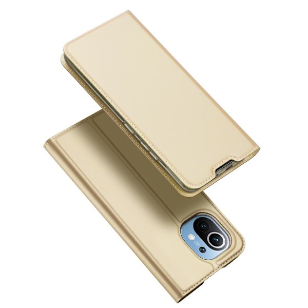 Xiaomi Mi 11 - DUX DUCIS Skin Pro Fodral - Guld Gold Guld