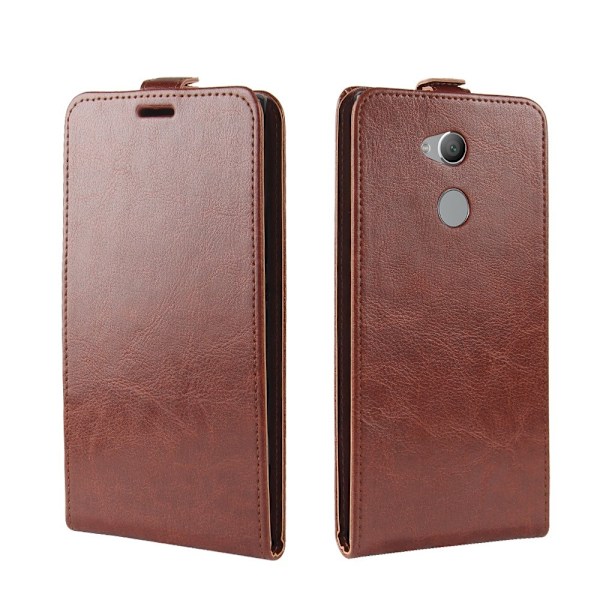 Sony Xperia XA2 Ultra - Flip Fodral - Brun Brown Brun