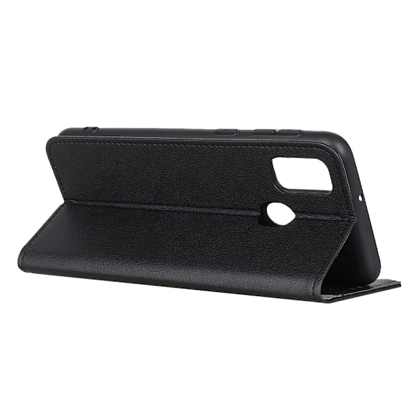 Motorola Moto G10/G20/G30 - Läder Fodral - Svart Black Svart