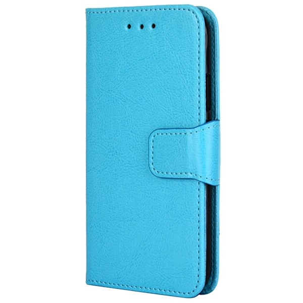 Samsung Galaxy S23 Plus Fodral Läder Ljus Blå