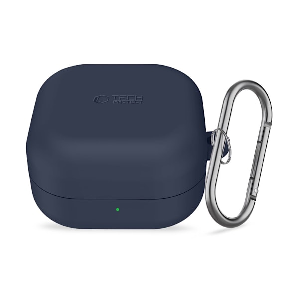 Tech-Protect Galaxy Buds 4 / 4 Pro Skal Silikon Hook Navy Blue