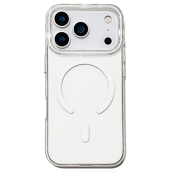 iPhone 17 Pro Max Skal MagSafe Transparent / Vit