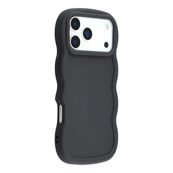 iPhone 17 Pro Max Mobilskal Wavy Svart