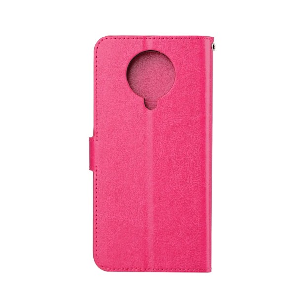 Xiaomi Poco F2 Pro - Crazy Horse Plånboksfodral - Rosa Pink Rosa