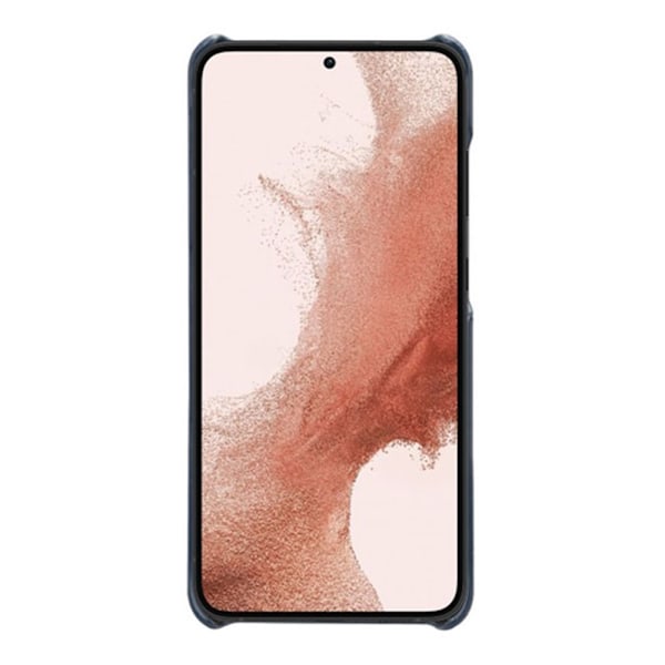 KSQ Samsung Galaxy S23 Plus Skal Läderbelagt Blå