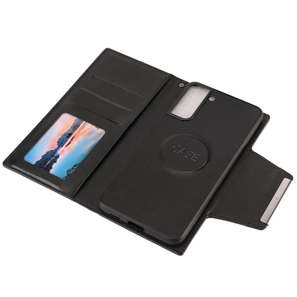 Samsung Galaxy S21 Ultra - 2in1 Magnet Fodral - Svart Black Svart