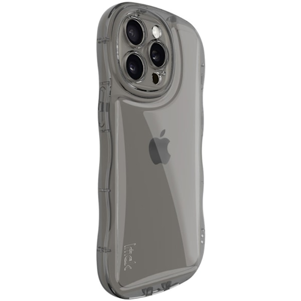 IMAK iPhone 15 Pro Max Skal TPU Tonad Svart