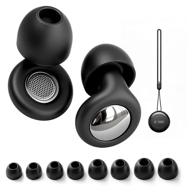 Tech-Protect Öronproppar QuietFit Svart