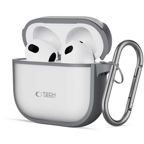 Tech-Protect AirPods 4 Skal MagMat Matt Grå