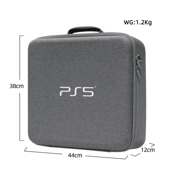 Gaming Väska Sony Playstation 5 EVA Plast Grå