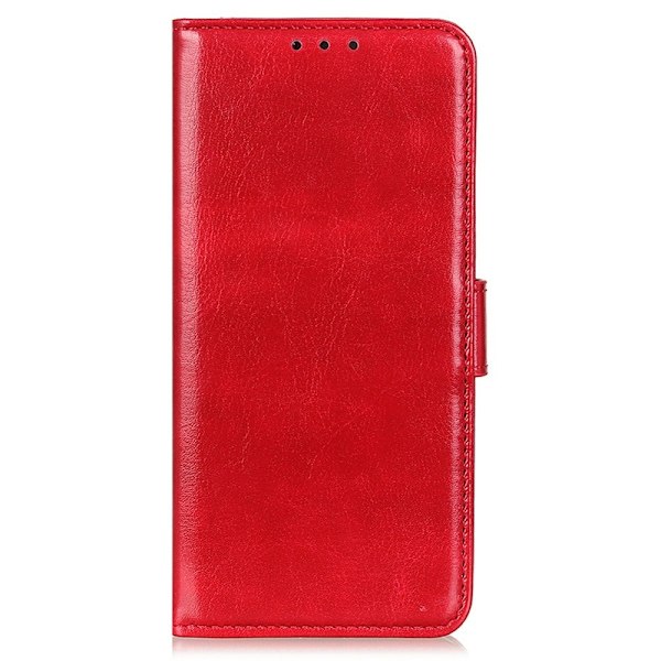 Samsung Galaxy A16 / A26 5G Fodral Crazy Horse Läder Röd