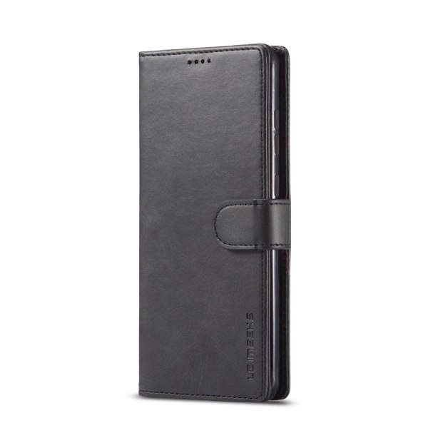 Samsung Galaxy A72 - LC.IMEEKE Läder Fodral - Svart Black Svart