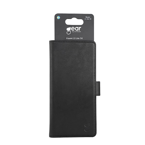 GEAR Xiaomi 13 Lite 5G Mobilfodral Läder Svart