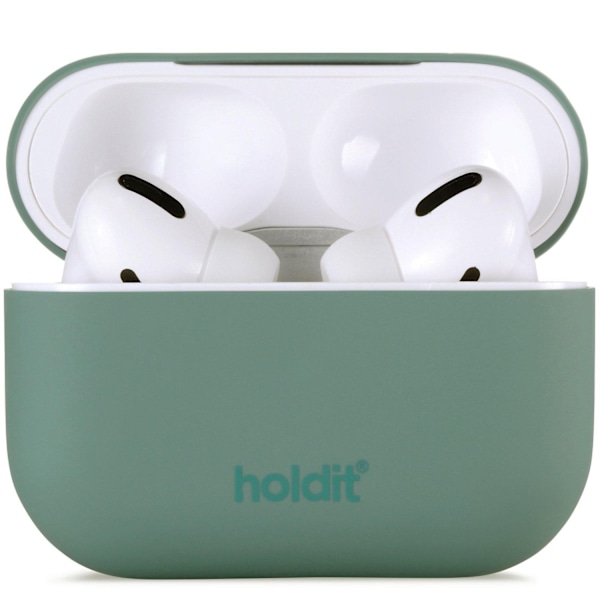 holdit Silikonfodral AirPods Pro Nygård - Moss Green Moss Green