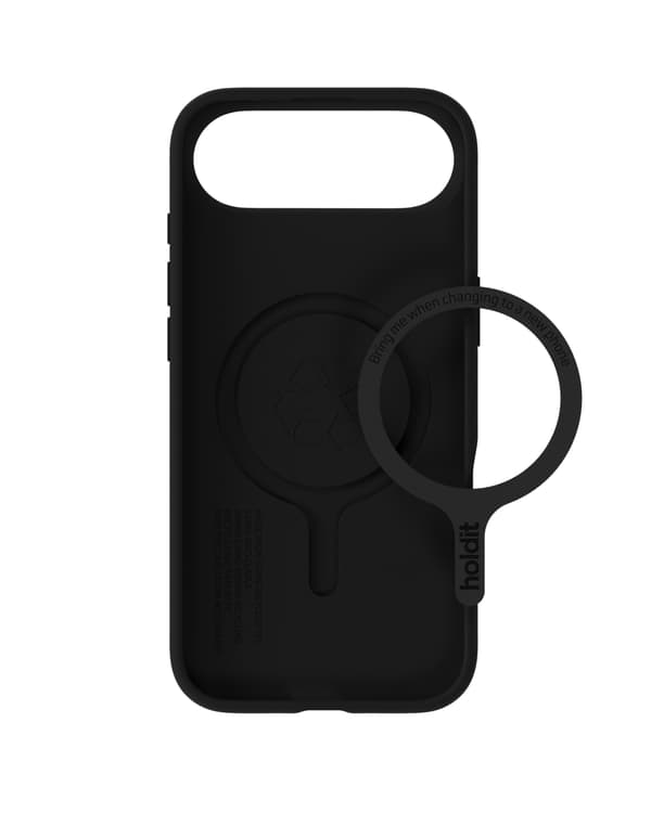 holdit iPhone Air Mobilskal Soft MagSafe Svart