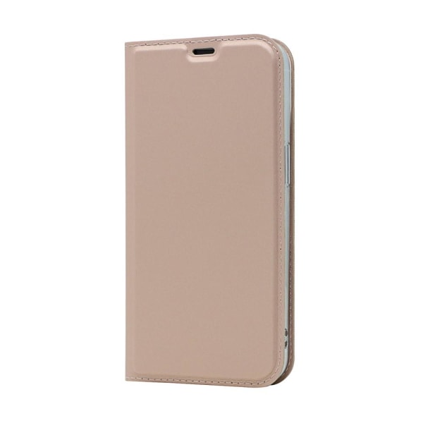 iPhone 13 Mini - Skin Touch Flip Fodral - Roséguld