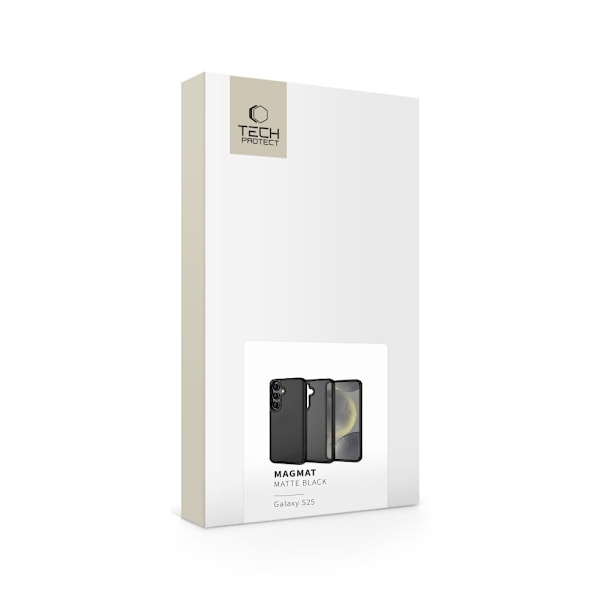 Tech-Protect Galaxy S25 Skal MagMat Matt Svart