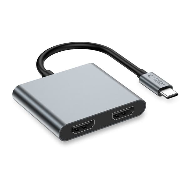Tech-Protect 4in1 USB-C Adapter USB-C / USB-A / HDMI / Space Grey