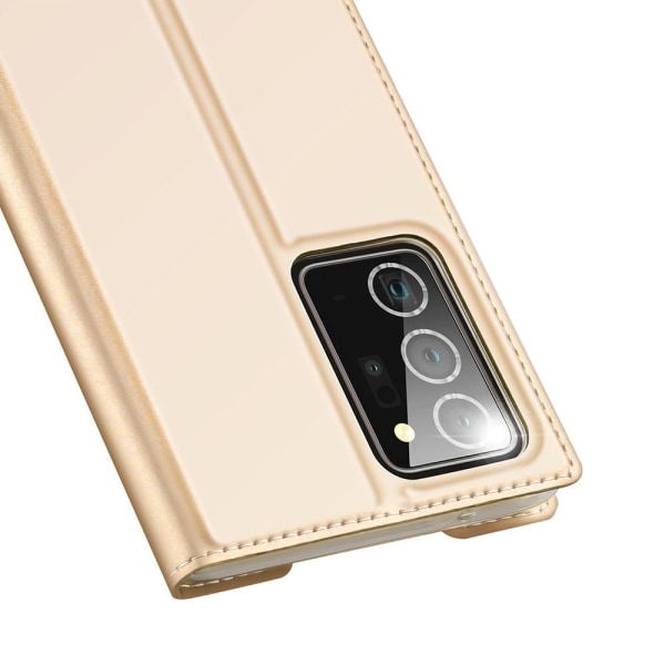 Samsung Galaxy Note 20 Ultra - DUX DUCIS Plånboksfodral - Guld Gold Guld