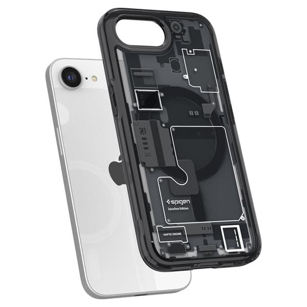 Spigen iPhone 17e / 16e Skal MagSafe Ultra Hybrid Zero One Svart