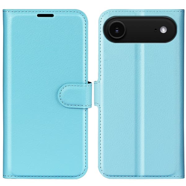 iPhone Air Fodral Litchi Läder Blå