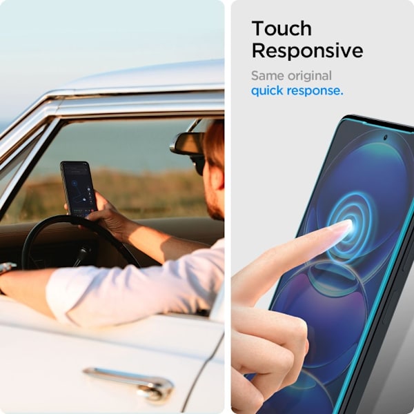 Spigen Xiaomi Redmi Note 12 Pro 5G 2-PACK Skärmskydd Glas.tR