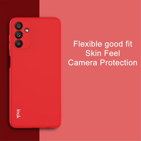 IMAK Samsung Galaxy A04s / A13 5G Skal Skin Touch Röd