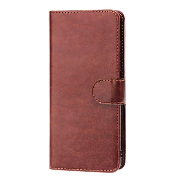 Samsung Galaxy S21 - Plånboksfodral / Magnet Skal 2 in 1 - Brun Brown Brun