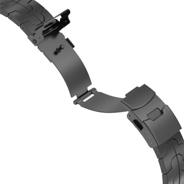 Apple Watch 42/44/45/49 mm Armband Steel Svart