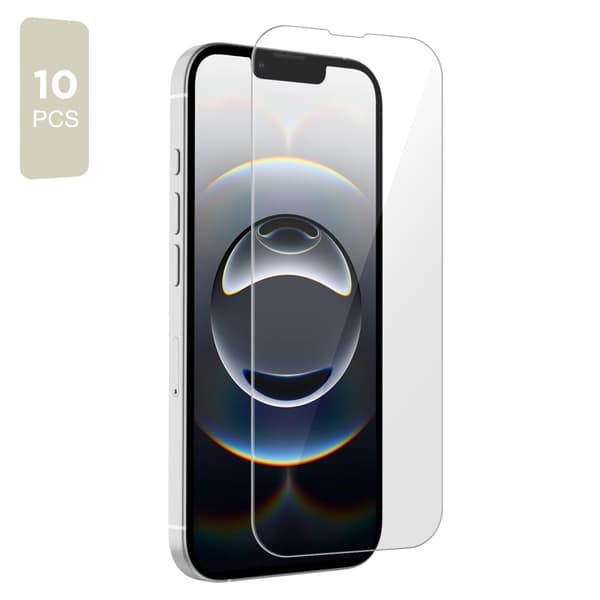 Tech-Protect iPhone 17e/16e/14/13/13 Pro 10-PACK Skärmskydd Härdat Glas