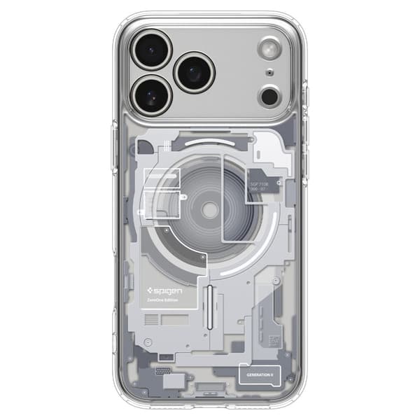 Spigen iPhone 18 Pro / 17 Pro Skal MagSafe Ultra Hybrid Zero