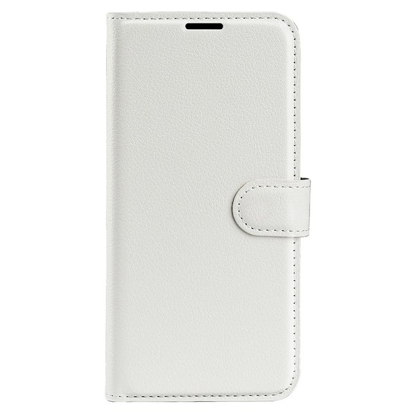 Xiaomi Redmi Note 12 Pro 5G Fodral Litchi Läder Vit