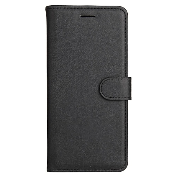 Xiaomi Redmi 10 Fodral Solid Läder Svart