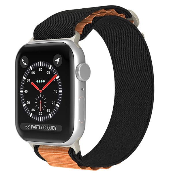 Apple Watch 38/40/41 mm Armband Alpine Pro Loop Svart/Orange