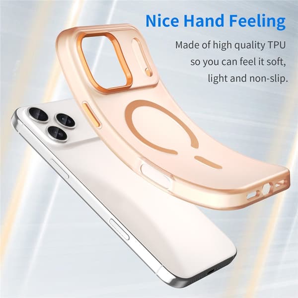 iPhone 17 Pro Max Skal MagSafe Hybrid Orange