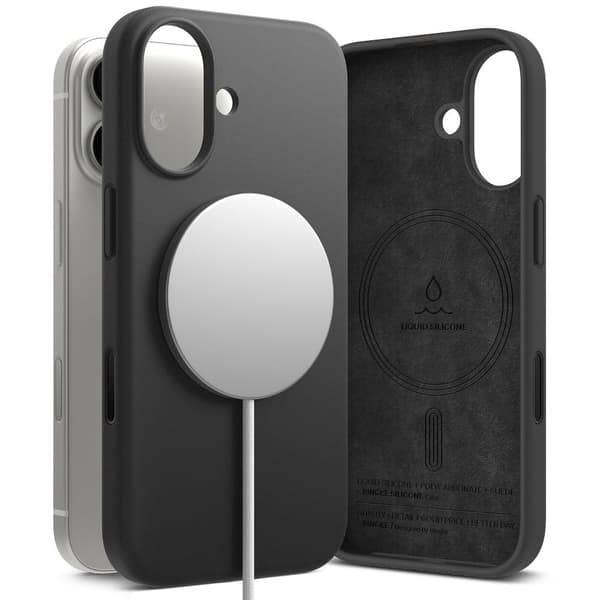 Ringke iPhone 17 Skal MagSafe Silikon Svart