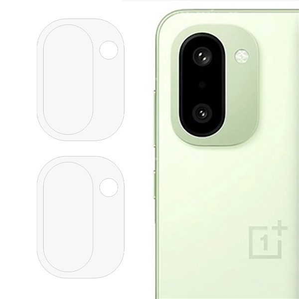 OnePlus 15R 2-PACK Linsskydd Härdat Glas Transparent