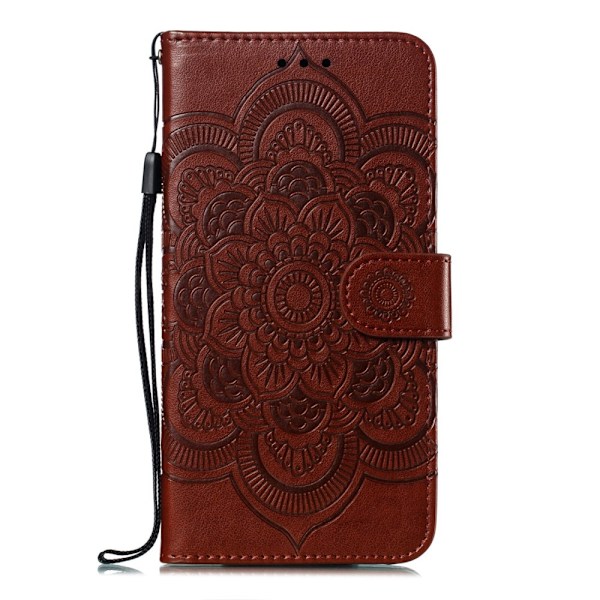 iPhone 7/8/SE (2020/2022) - Mandala Plånboksfodral - Brun Brown Brun