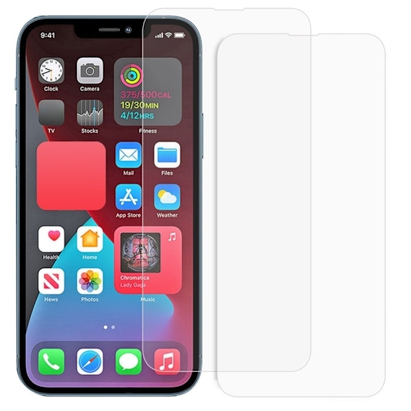 2-PACK iPhone 14 Skärmskydd i Härdat glas