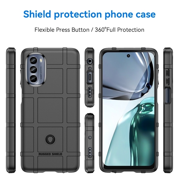 Motorola Moto G62 5G Skal Robust Svart