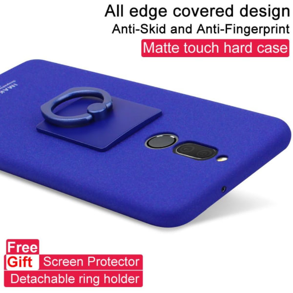 Huawei Mate 10 Lite - IMAK Ring Skal - Blå Blue Blå