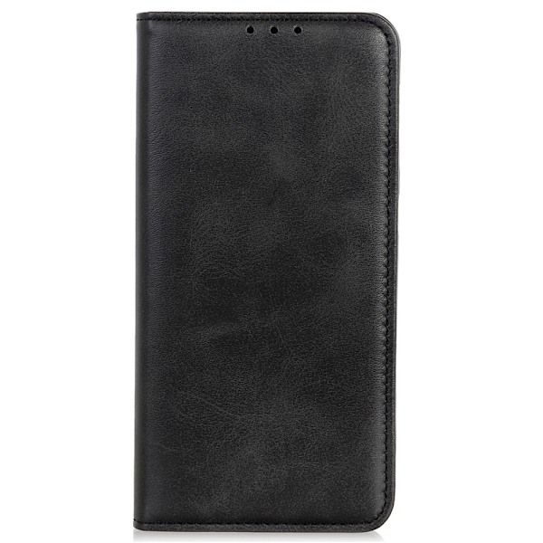 Google Pixel 9a Fodral Flip Split Läder Svart