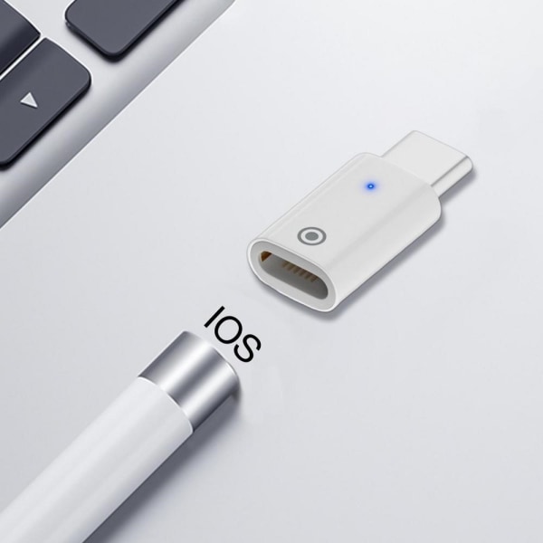 Lightning Hona - USB-C Hane Adapter För Apple Pencil 1st Gen