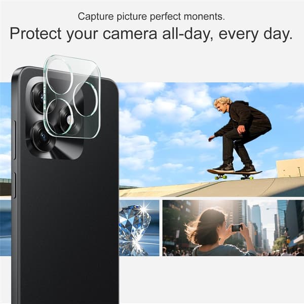 IMAK Honor X5c Plus Linsskydd Härdat Glas Transparent