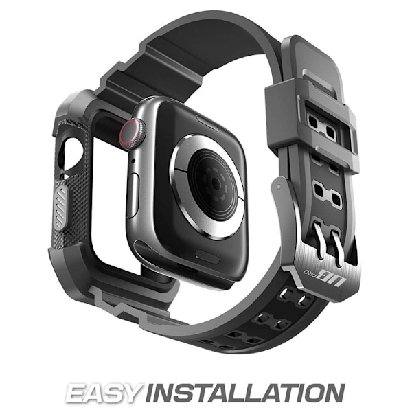Supcase Apple Watch 44/45 mm Armband Unicorn Beetle Pro Svart
